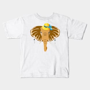 Elephant (Hilda) Kids T-Shirt